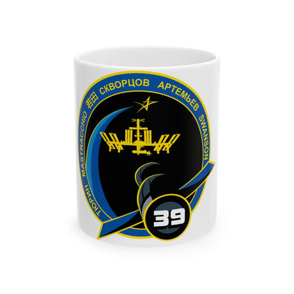 ISS Expedition 39 (NASA) White Coffee Mug-11oz-The Sticker Space