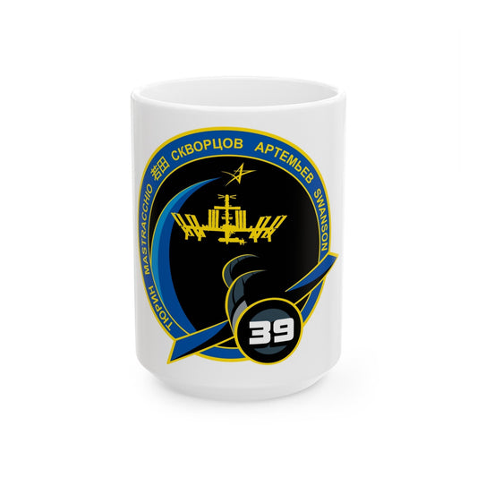 ISS Expedition 39 (NASA) White Coffee Mug-15oz-The Sticker Space