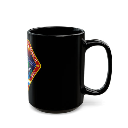 ISS Expedition 4 (NASA) Black Coffee Mug-The Sticker Space