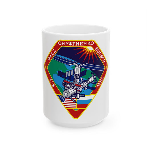 ISS Expedition 4 (NASA) White Coffee Mug-15oz-The Sticker Space