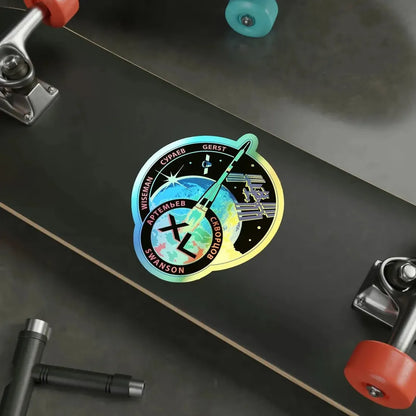ISS Expedition 40 (NASA) Holographic STICKER Die-Cut Vinyl Decal - The Sticker Space