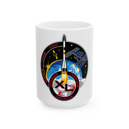 ISS Expedition 40 (NASA) White Coffee Mug-15oz-The Sticker Space