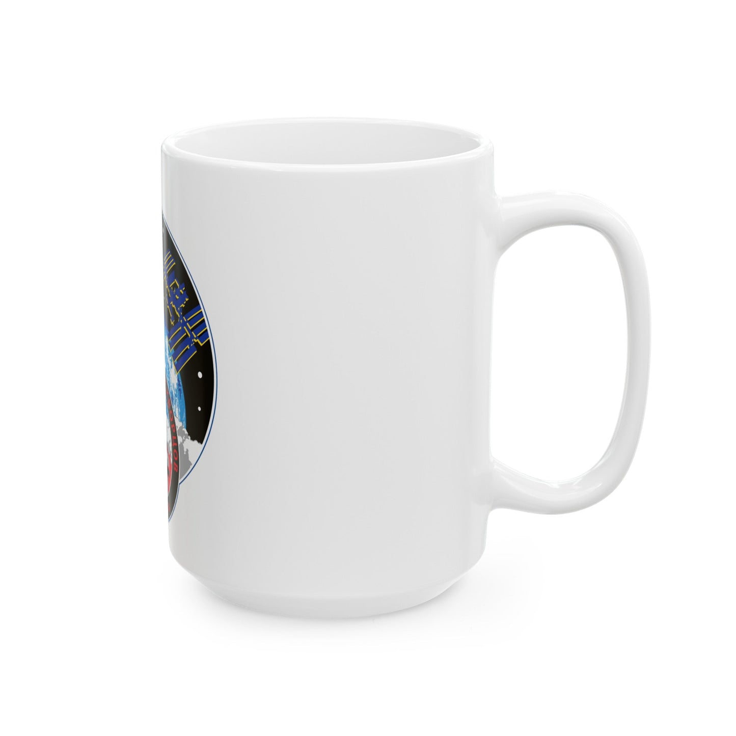 ISS Expedition 40 (NASA) White Coffee Mug-The Sticker Space