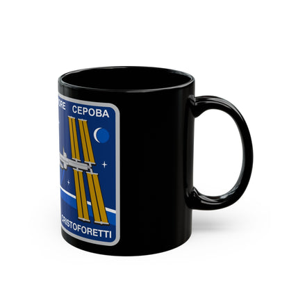 ISS Expedition 42 (NASA) Black Coffee Mug-The Sticker Space