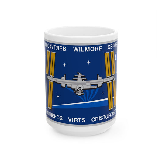 ISS Expedition 42 (NASA) White Coffee Mug-15oz-The Sticker Space