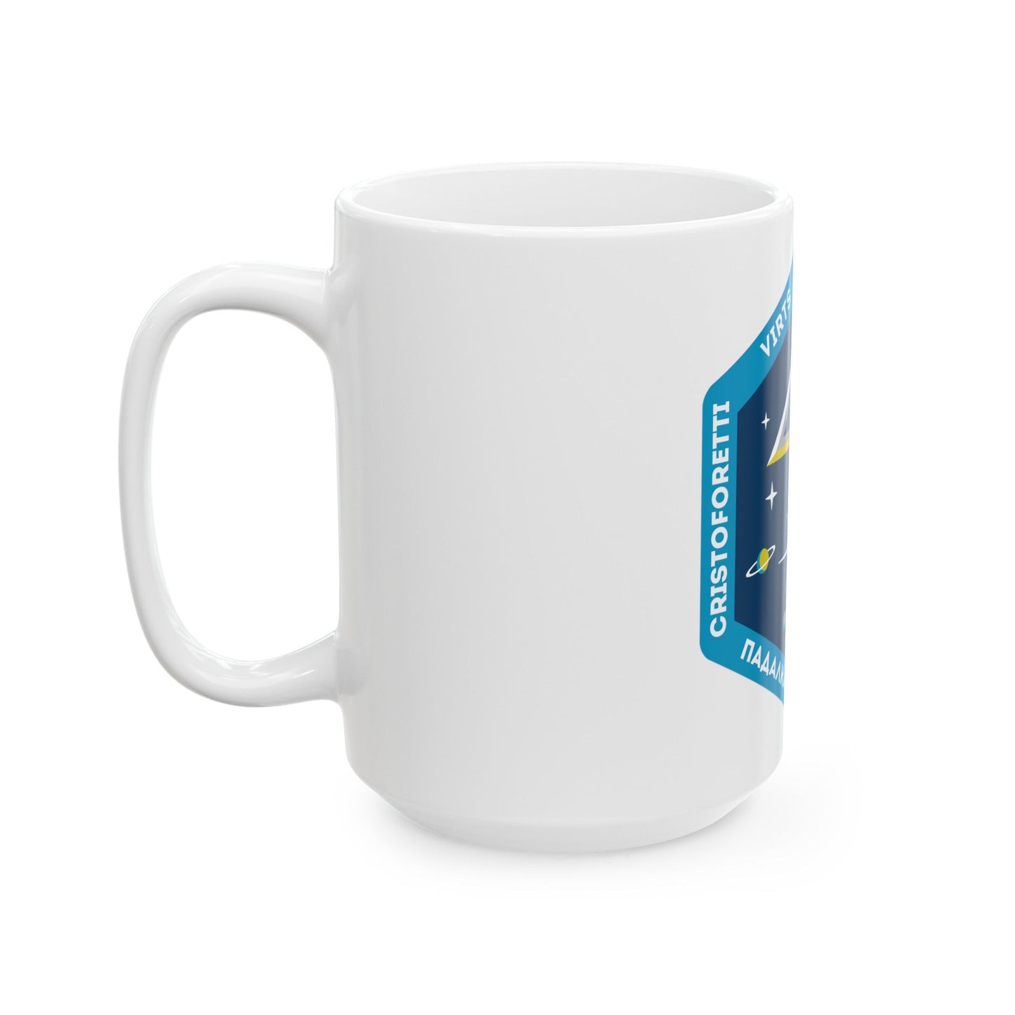 ISS Expedition 43 (NASA) White Coffee Mug-The Sticker Space