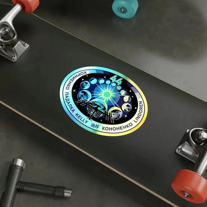 ISS Expedition 44 (NASA) Holographic STICKER Die-Cut Vinyl Decal - The Sticker Space