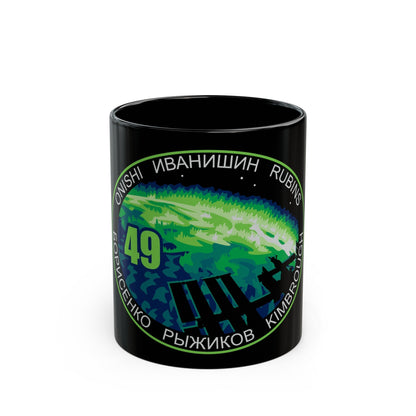 ISS Expedition 49 (NASA) Black Coffee Mug-11oz-The Sticker Space