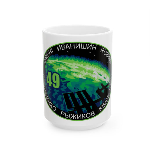 ISS Expedition 49 (NASA) White Coffee Mug-15oz-The Sticker Space