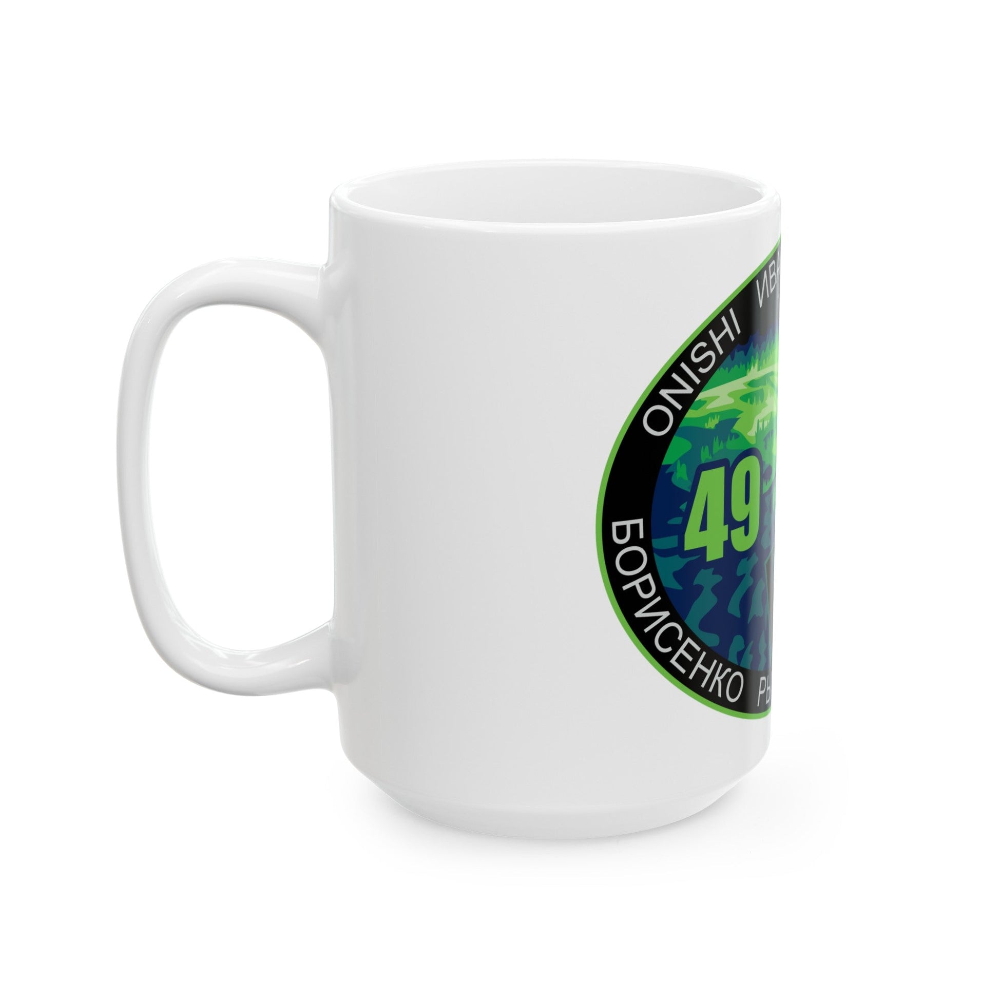 ISS Expedition 49 (NASA) White Coffee Mug-The Sticker Space