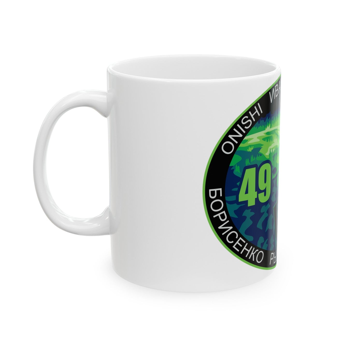 ISS Expedition 49 (NASA) White Coffee Mug-The Sticker Space