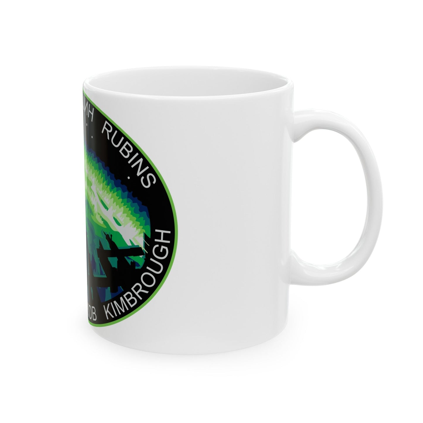 ISS Expedition 49 (NASA) White Coffee Mug-The Sticker Space