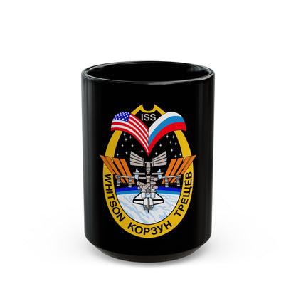 ISS Expedition 5 (NASA) Black Coffee Mug-15oz-The Sticker Space