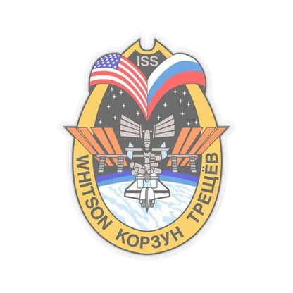 ISS Expedition 5 (NASA) STICKER Vinyl Kiss-Cut Decal 3 Inch Transparent - The Sticker Space