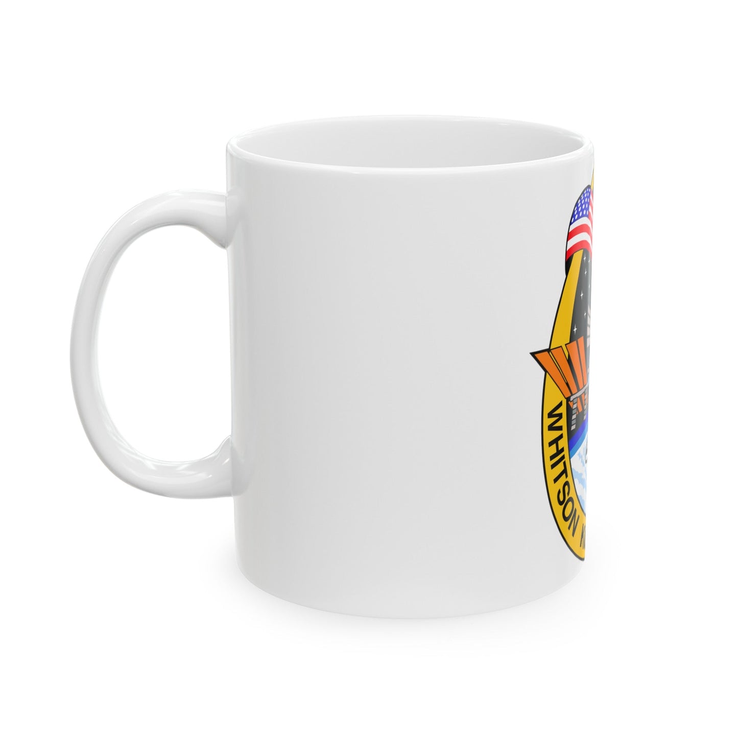 ISS Expedition 5 (NASA) White Coffee Mug-The Sticker Space