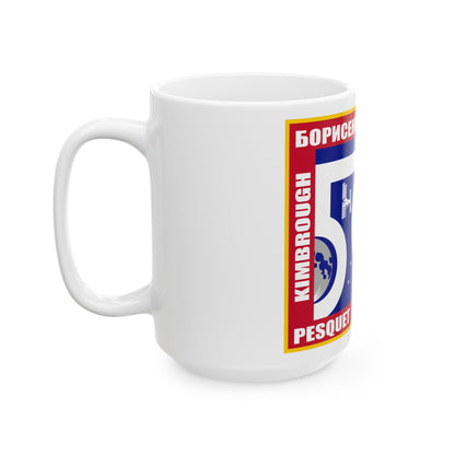 ISS Expedition 50 (NASA) White Coffee Mug-The Sticker Space