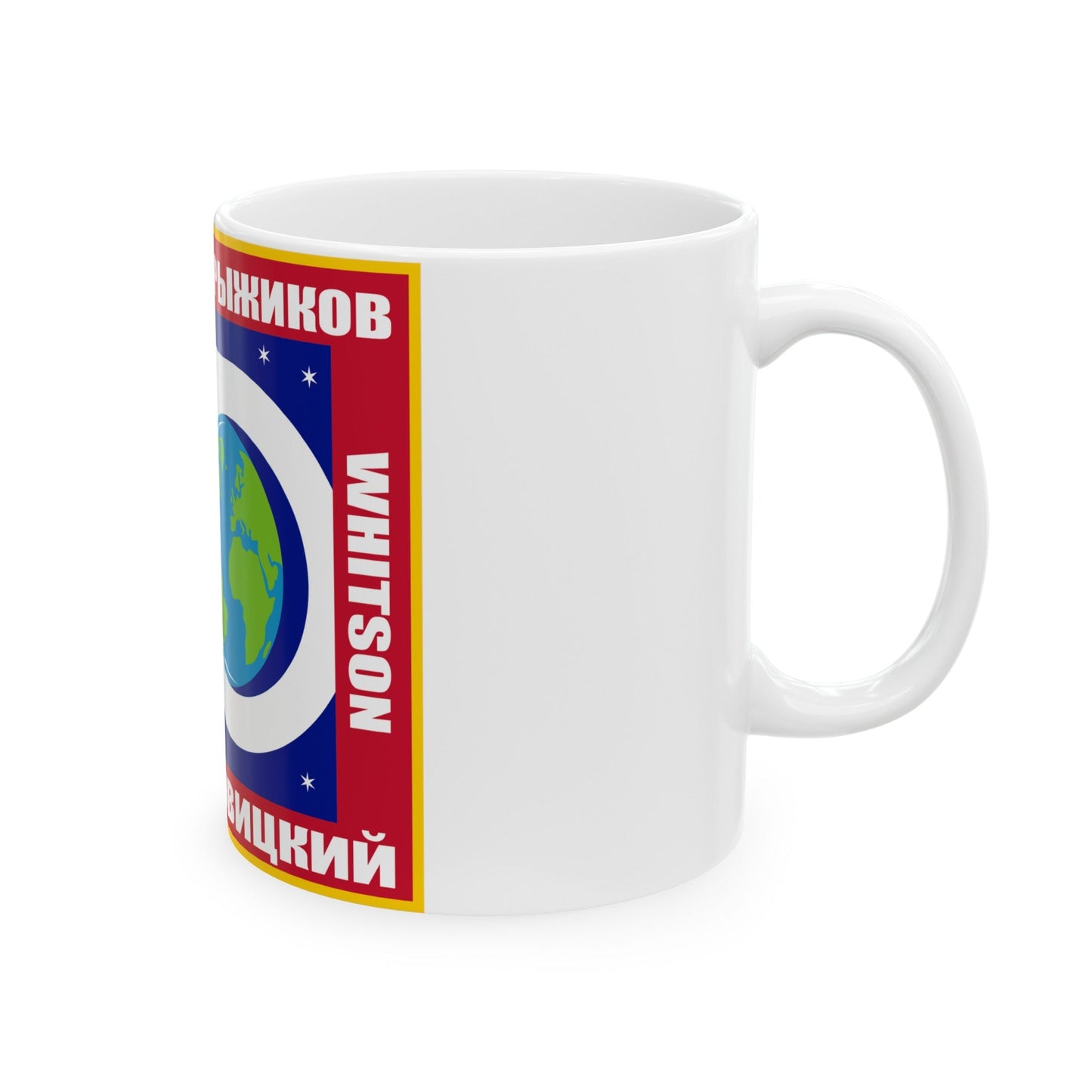 ISS Expedition 50 (NASA) White Coffee Mug-The Sticker Space