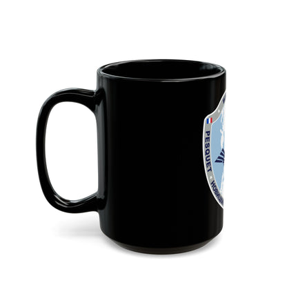 ISS Expedition 51 (NASA) Black Coffee Mug-The Sticker Space