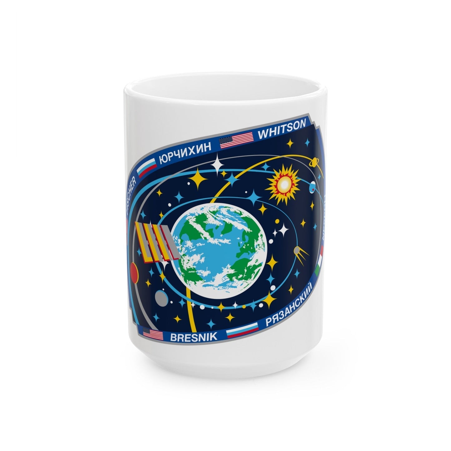 ISS Expedition 52 (NASA) White Coffee Mug-15oz-The Sticker Space