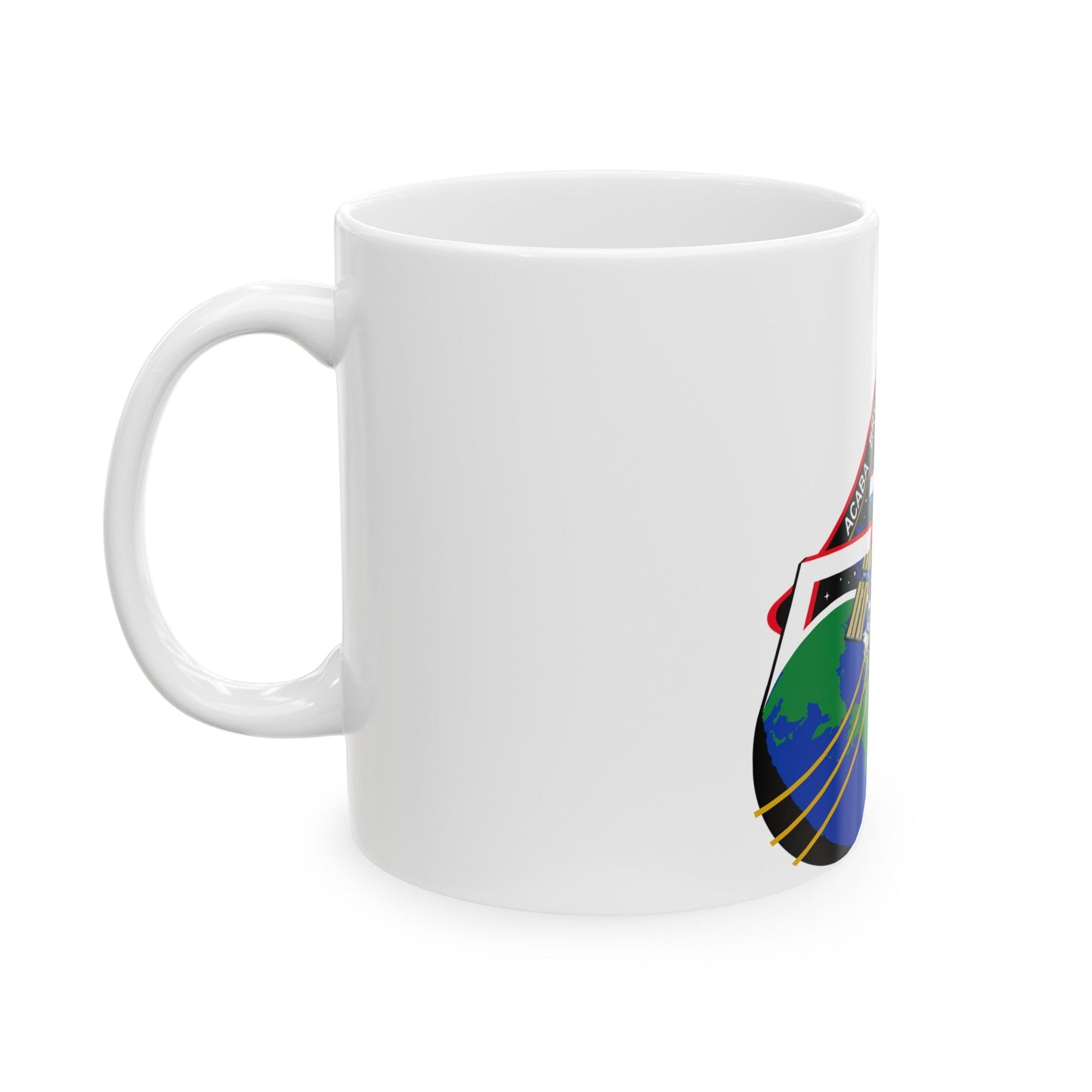 ISS Expedition 53 (NASA) White Coffee Mug-The Sticker Space