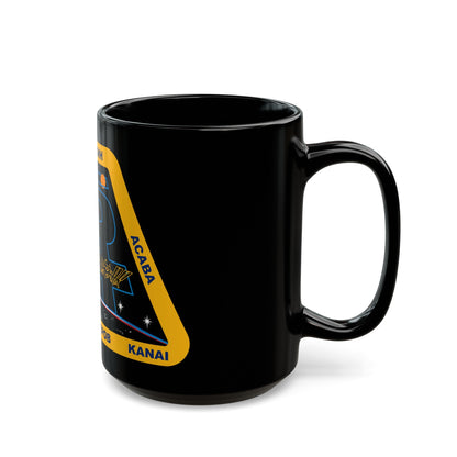 ISS Expedition 54 (NASA) Black Coffee Mug-The Sticker Space