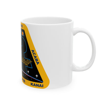 ISS Expedition 54 (NASA) White Coffee Mug-The Sticker Space