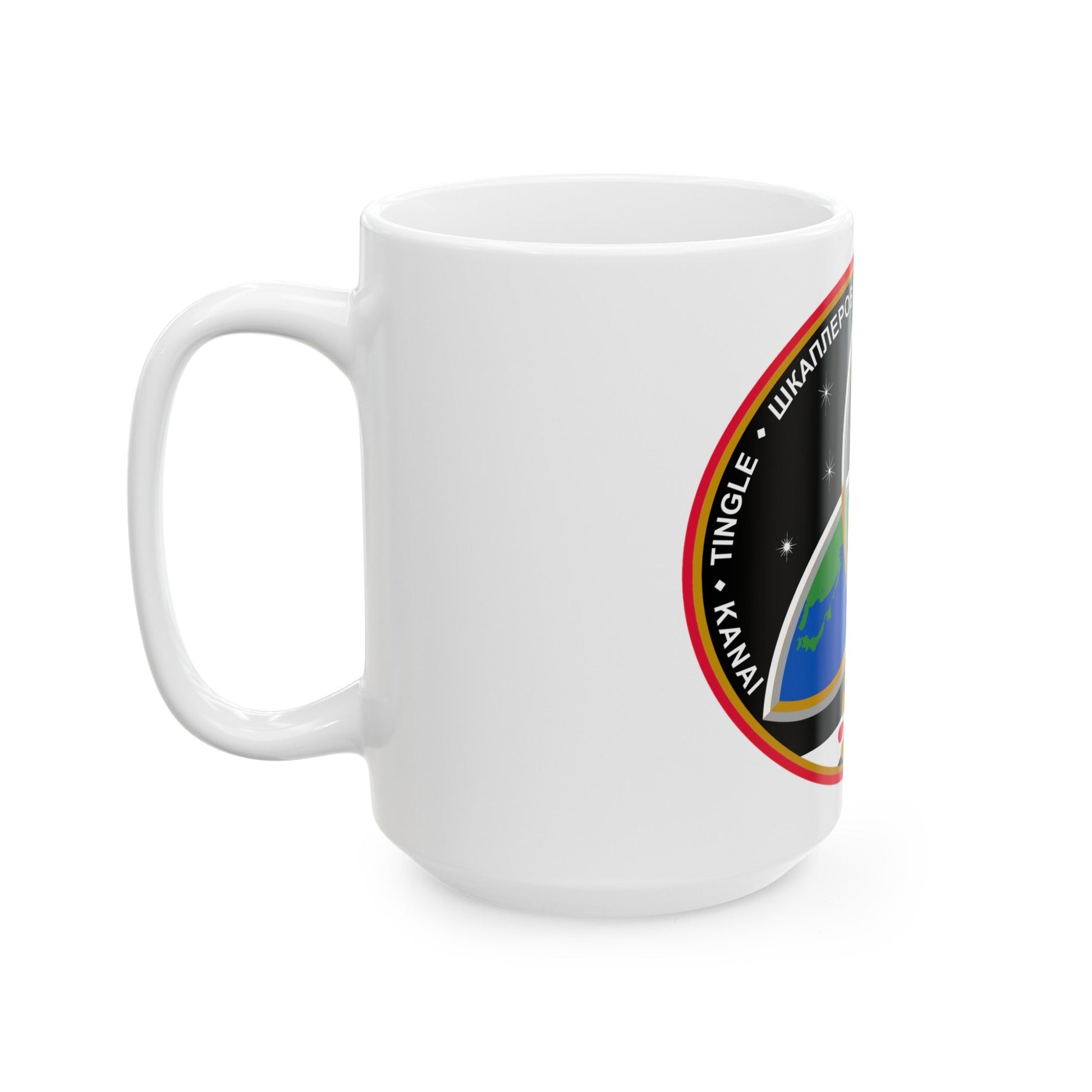 ISS Expedition 55 (NASA) White Coffee Mug-The Sticker Space