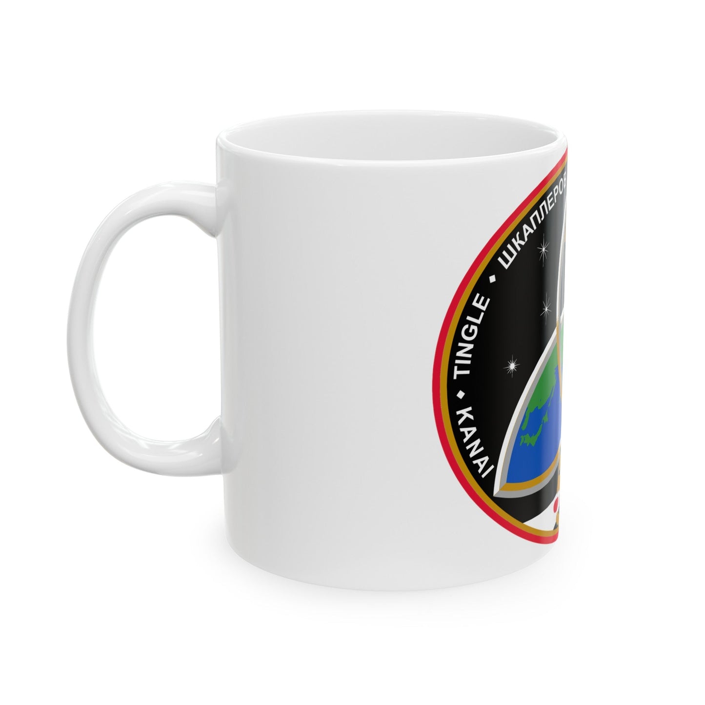 ISS Expedition 55 (NASA) White Coffee Mug-The Sticker Space