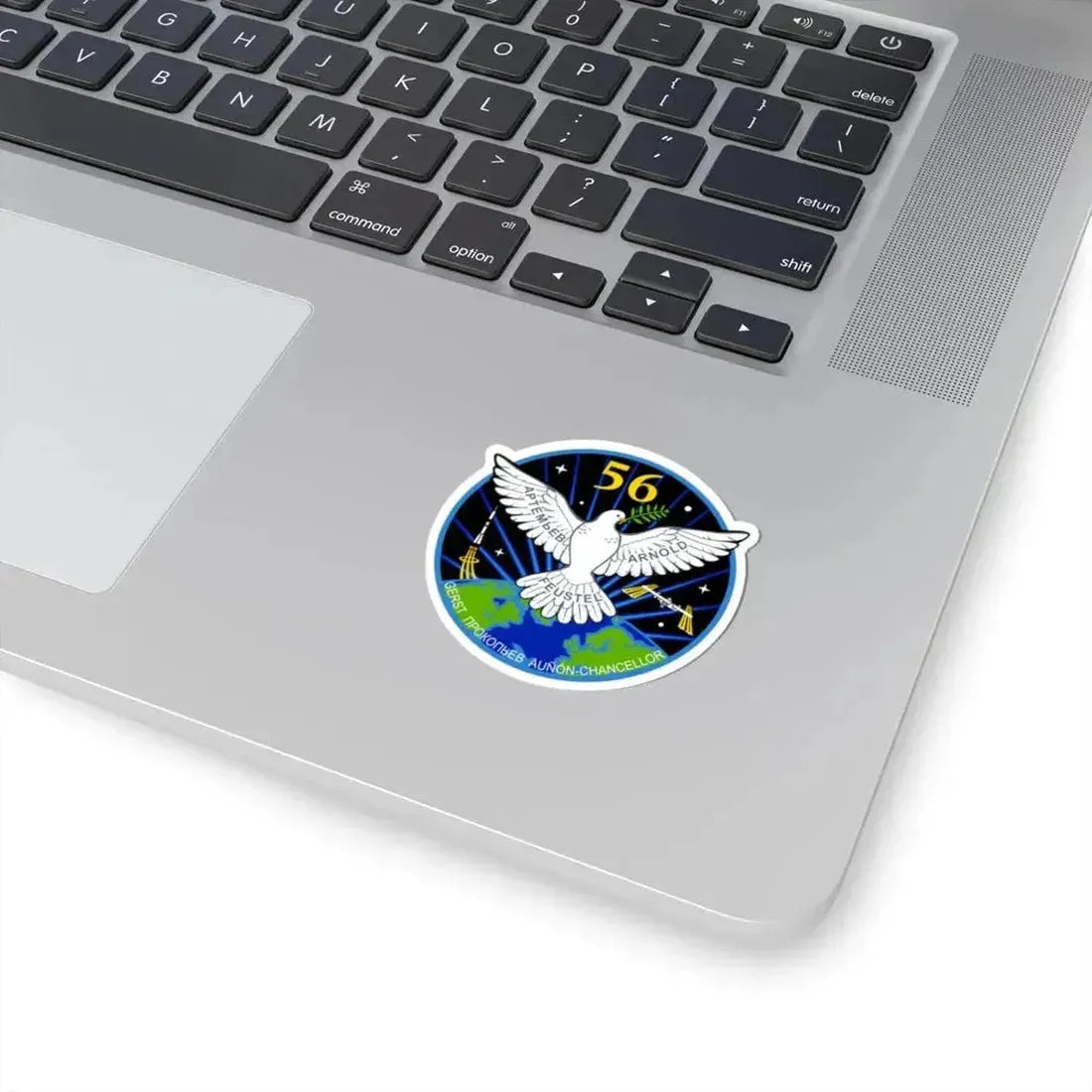 ISS Expedition 56 (NASA) STICKER Vinyl Kiss-Cut Decal - The Sticker Space