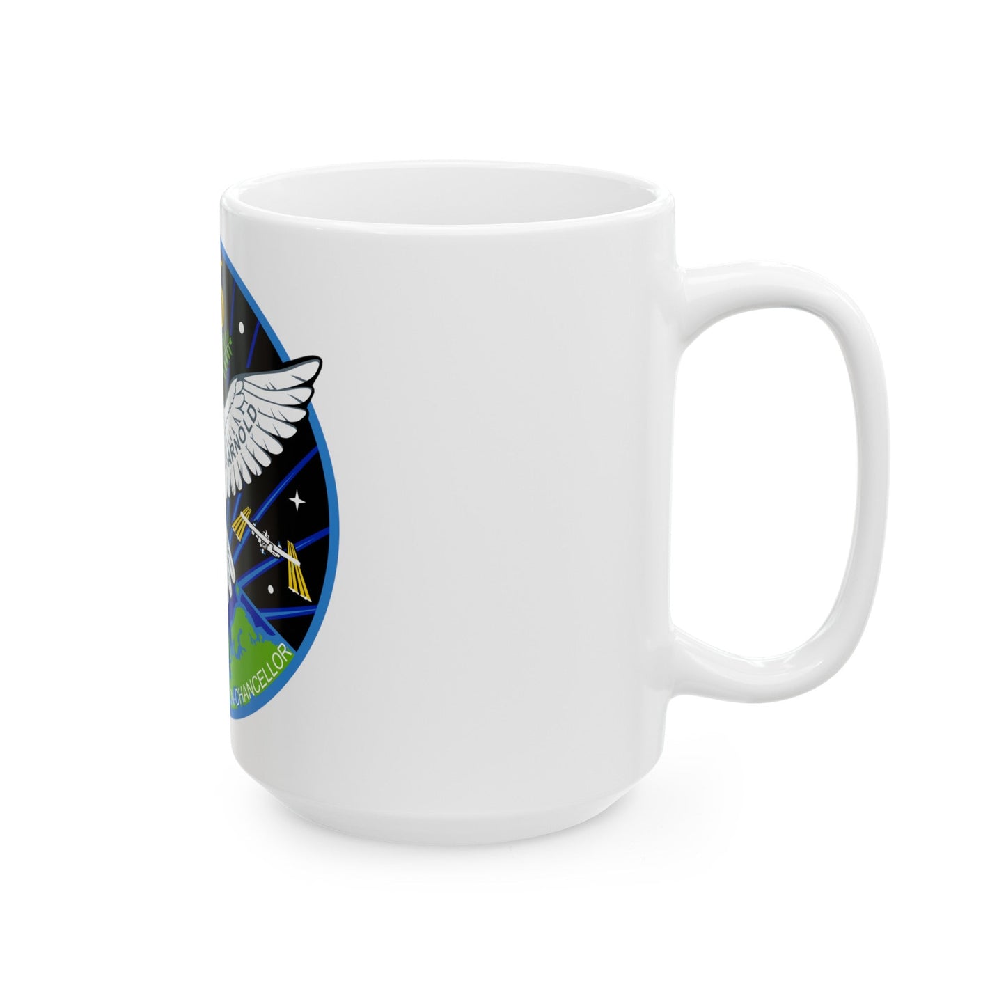 ISS Expedition 56 (NASA) White Coffee Mug-The Sticker Space