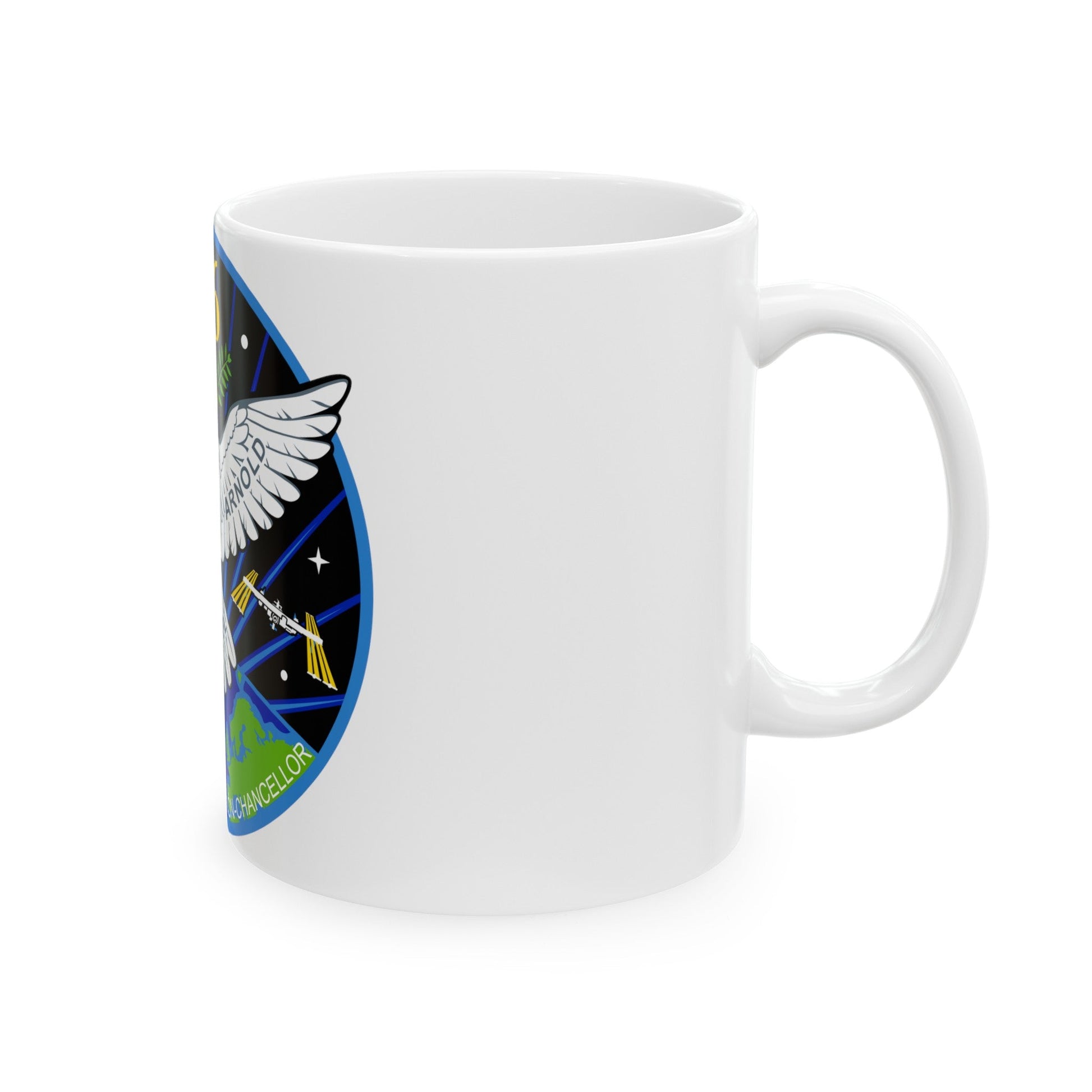 ISS Expedition 56 (NASA) White Coffee Mug-The Sticker Space