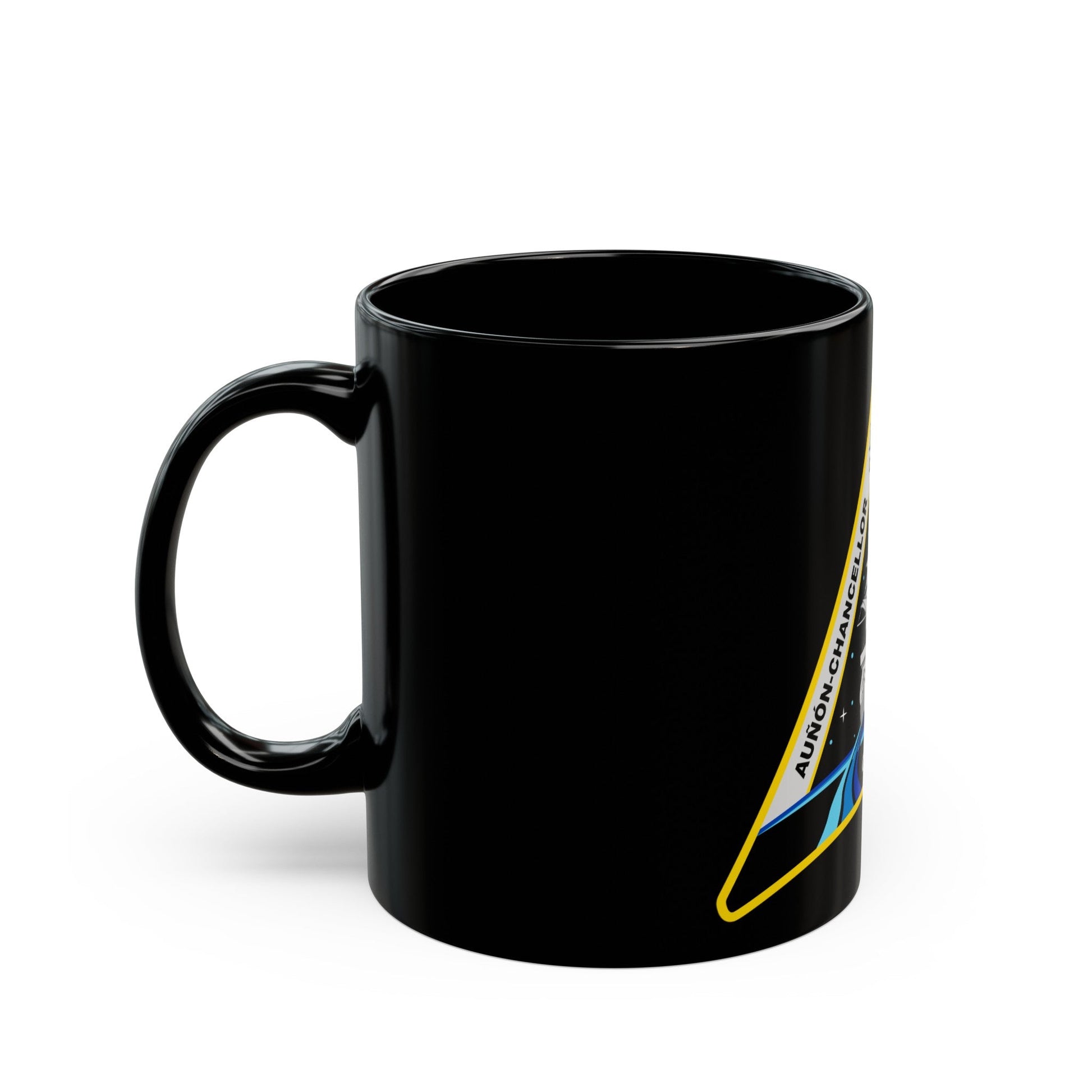 ISS Expedition 57 (NASA) Black Coffee Mug-The Sticker Space