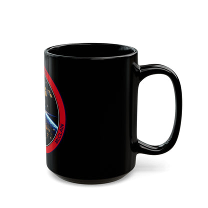 ISS Expedition 58 (NASA) Black Coffee Mug-The Sticker Space