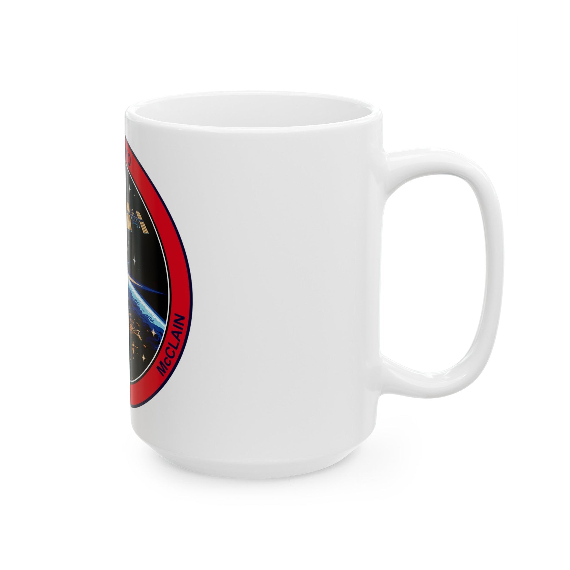 ISS Expedition 58 (NASA) White Coffee Mug-The Sticker Space