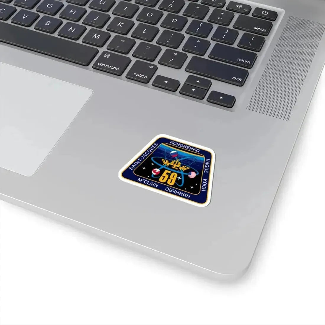 ISS Expedition 59 (NASA) STICKER Vinyl Kiss-Cut Decal - The Sticker Space