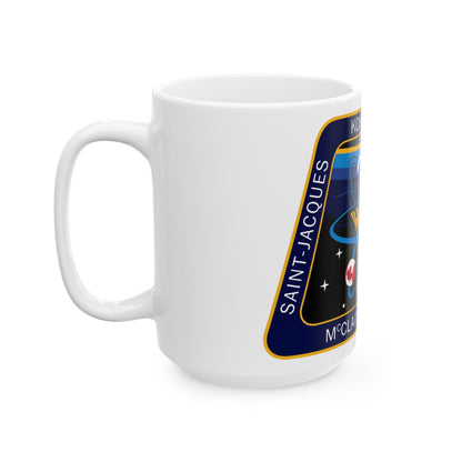 ISS Expedition 59 (NASA) White Coffee Mug-The Sticker Space