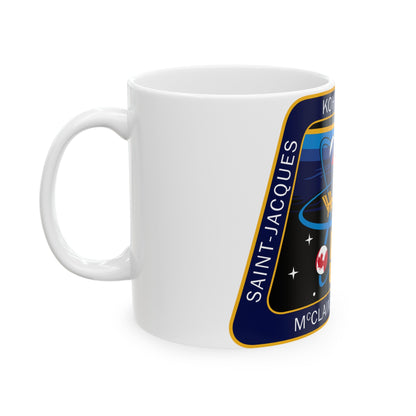 ISS Expedition 59 (NASA) White Coffee Mug-The Sticker Space