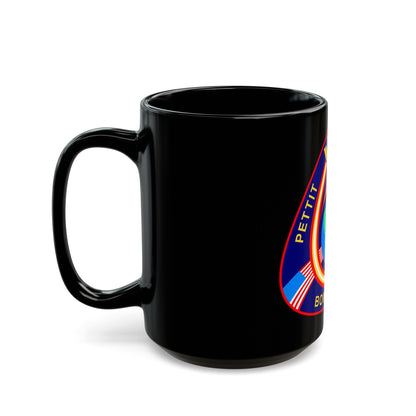 ISS Expedition 6 (NASA) Black Coffee Mug-The Sticker Space