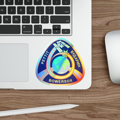 ISS Expedition 6 (NASA) Holographic STICKER Die-Cut Vinyl Decal-The Sticker Space