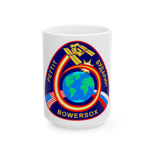 ISS Expedition 6 (NASA) White Coffee Mug-15oz-The Sticker Space