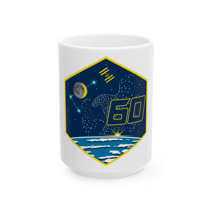 ISS Expedition 60 (NASA) White Coffee Mug-15oz-The Sticker Space