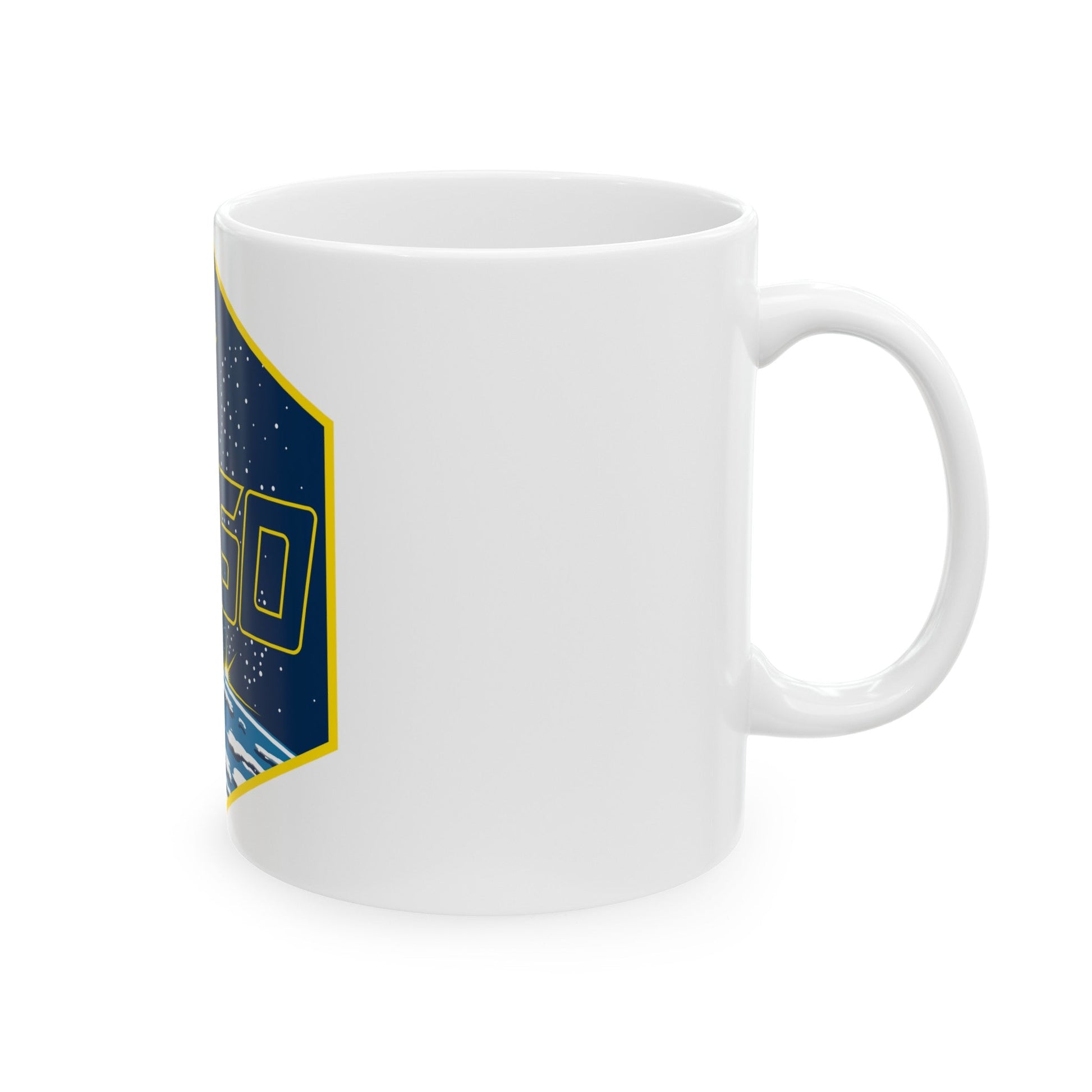 ISS Expedition 60 (NASA) White Coffee Mug-The Sticker Space