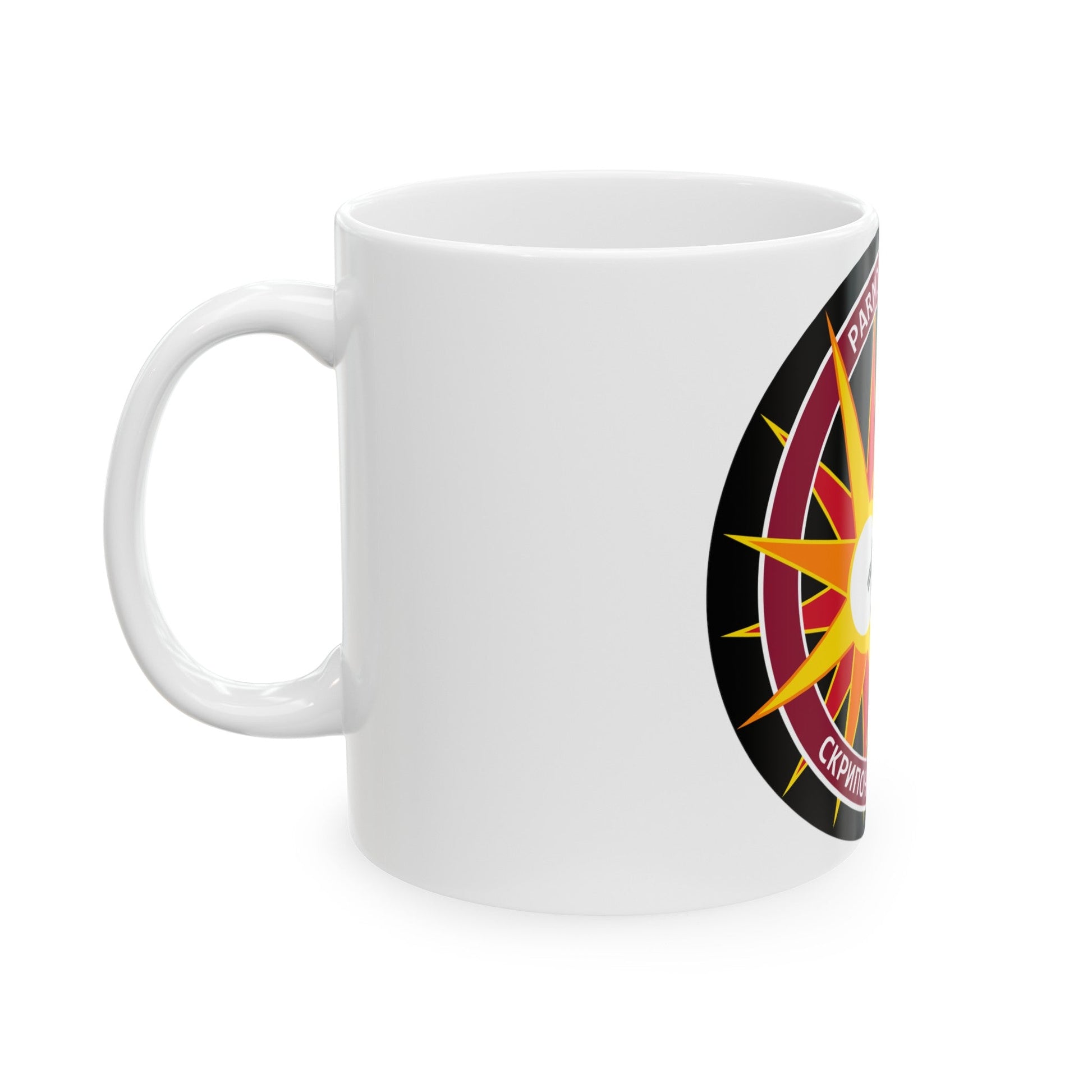 ISS Expedition 61 (NASA) White Coffee Mug-The Sticker Space