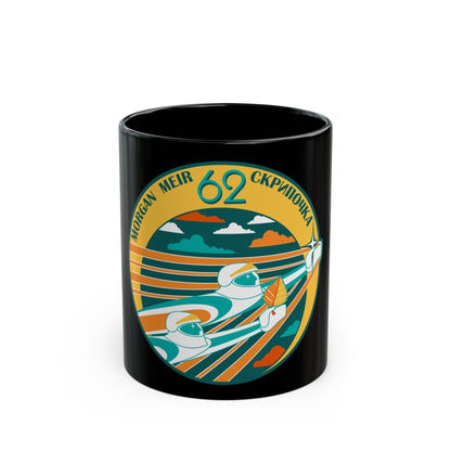 ISS Expedition 62 (NASA) Black Coffee Mug-11oz-The Sticker Space