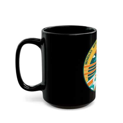 ISS Expedition 62 (NASA) Black Coffee Mug-The Sticker Space