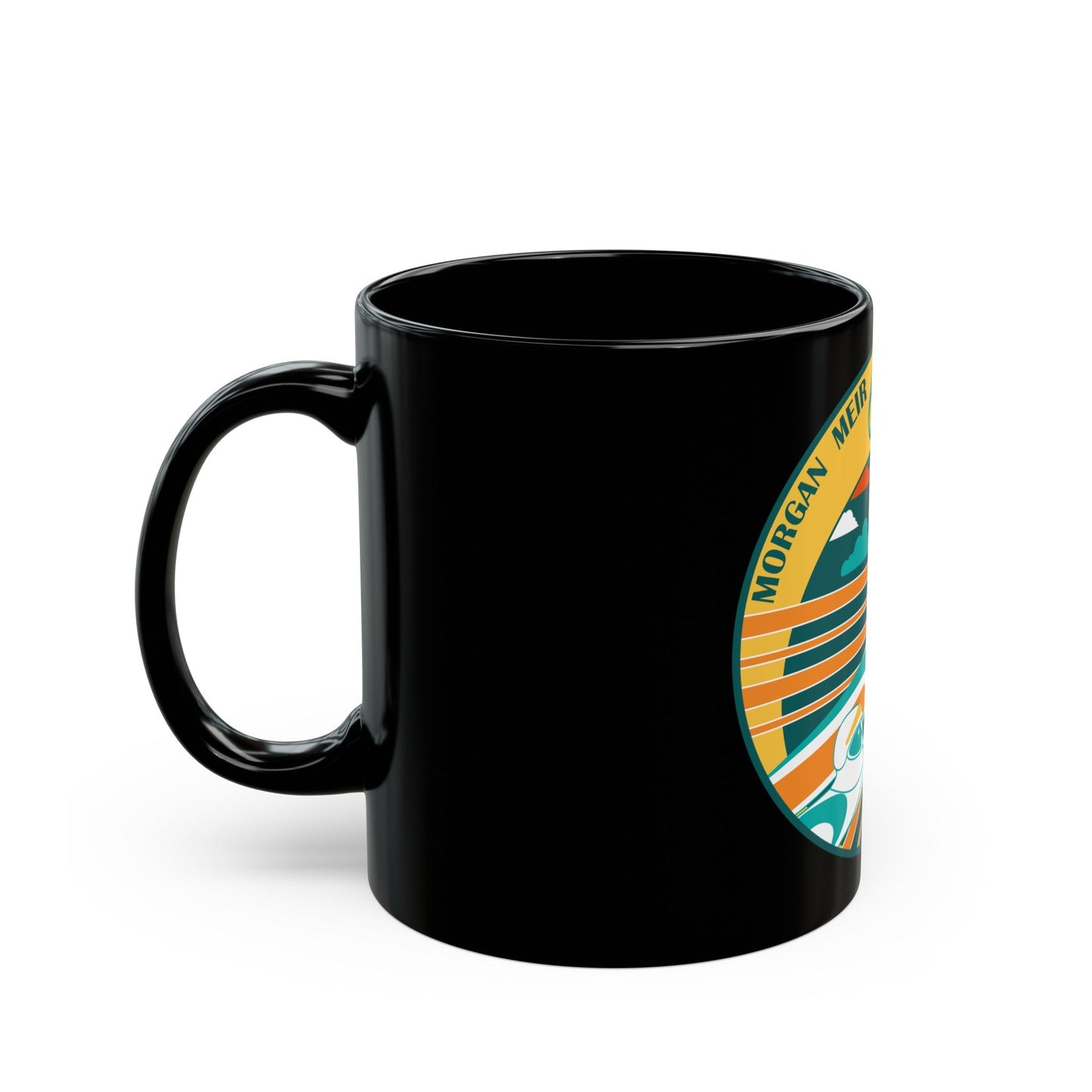 ISS Expedition 62 (NASA) Black Coffee Mug-The Sticker Space