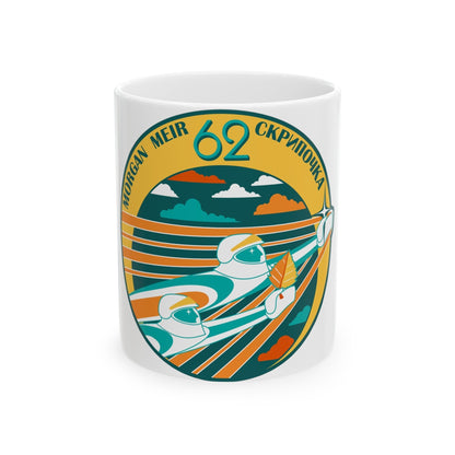 ISS Expedition 62 (NASA) White Coffee Mug-11oz-The Sticker Space