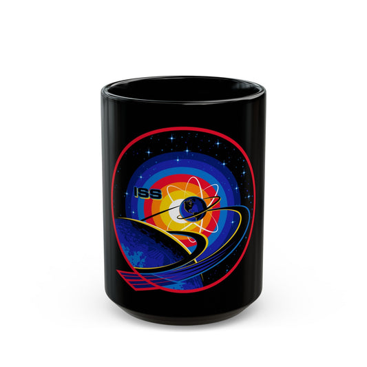 ISS Expedition 63 (NASA) Black Coffee Mug-15oz-The Sticker Space