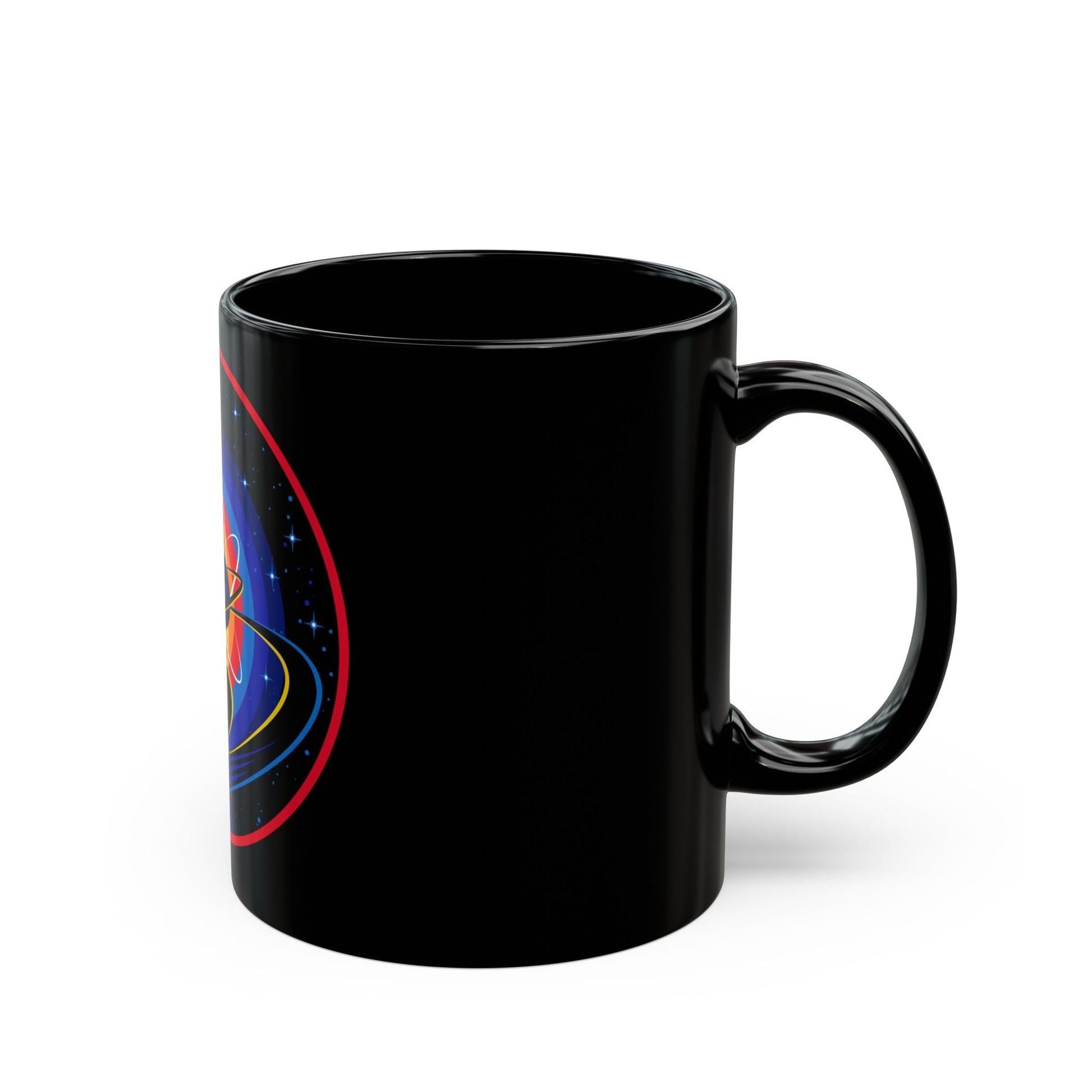 ISS Expedition 63 (NASA) Black Coffee Mug-The Sticker Space