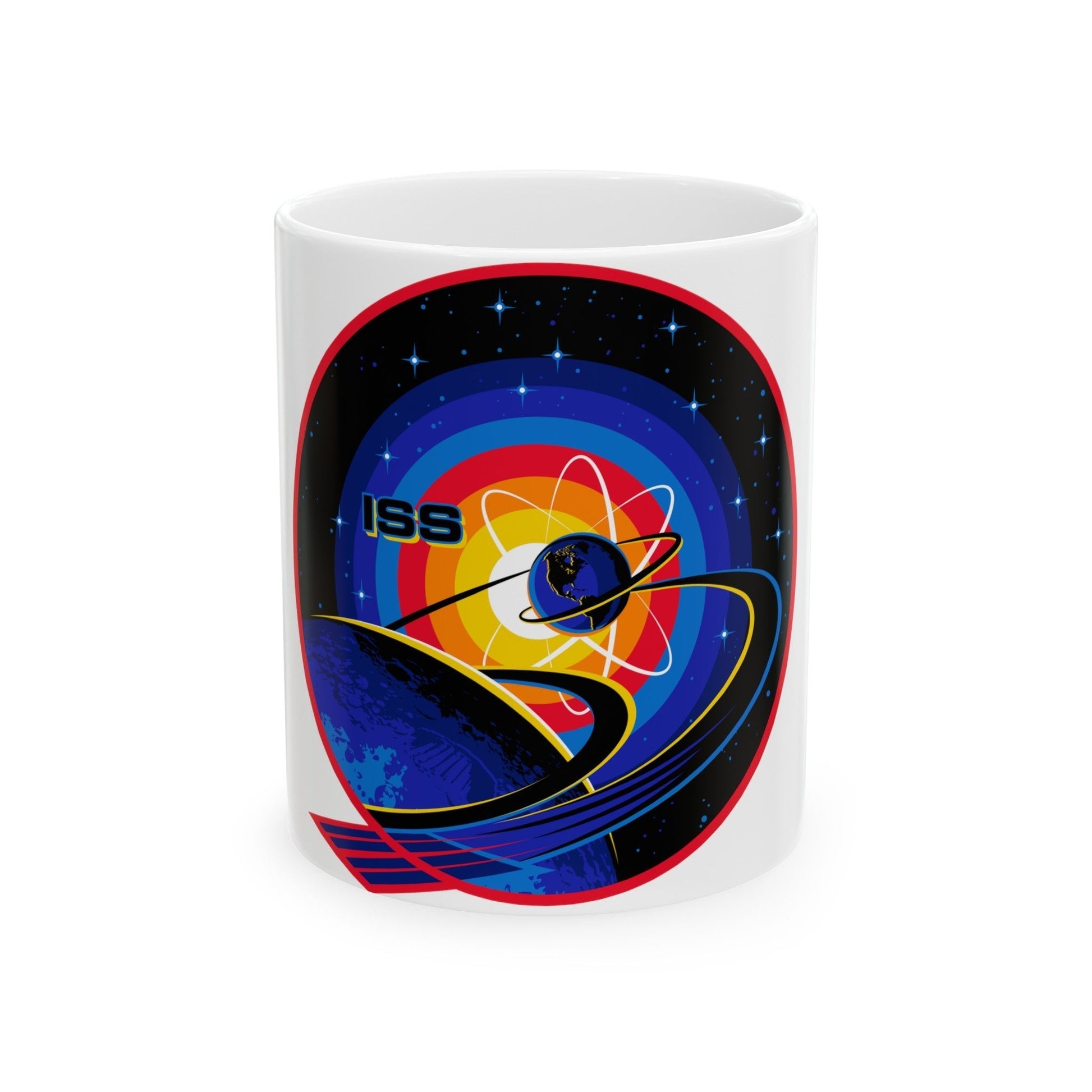 ISS Expedition 63 (NASA) White Coffee Mug-11oz-The Sticker Space